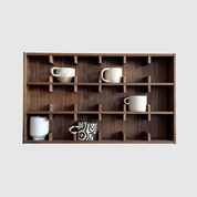 SÆTTER 3 Horisontal - Valnød - Kopreol - Sætter Copenhagen - den originale kopreol