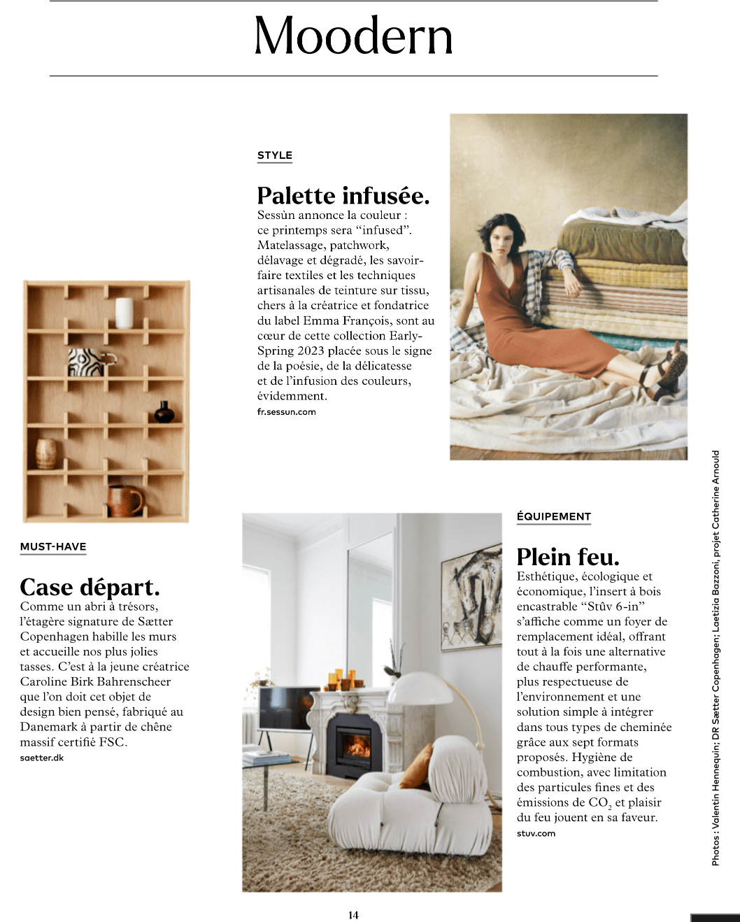 Sætter i Design Milk, 2023 - Sætter Copenhagen