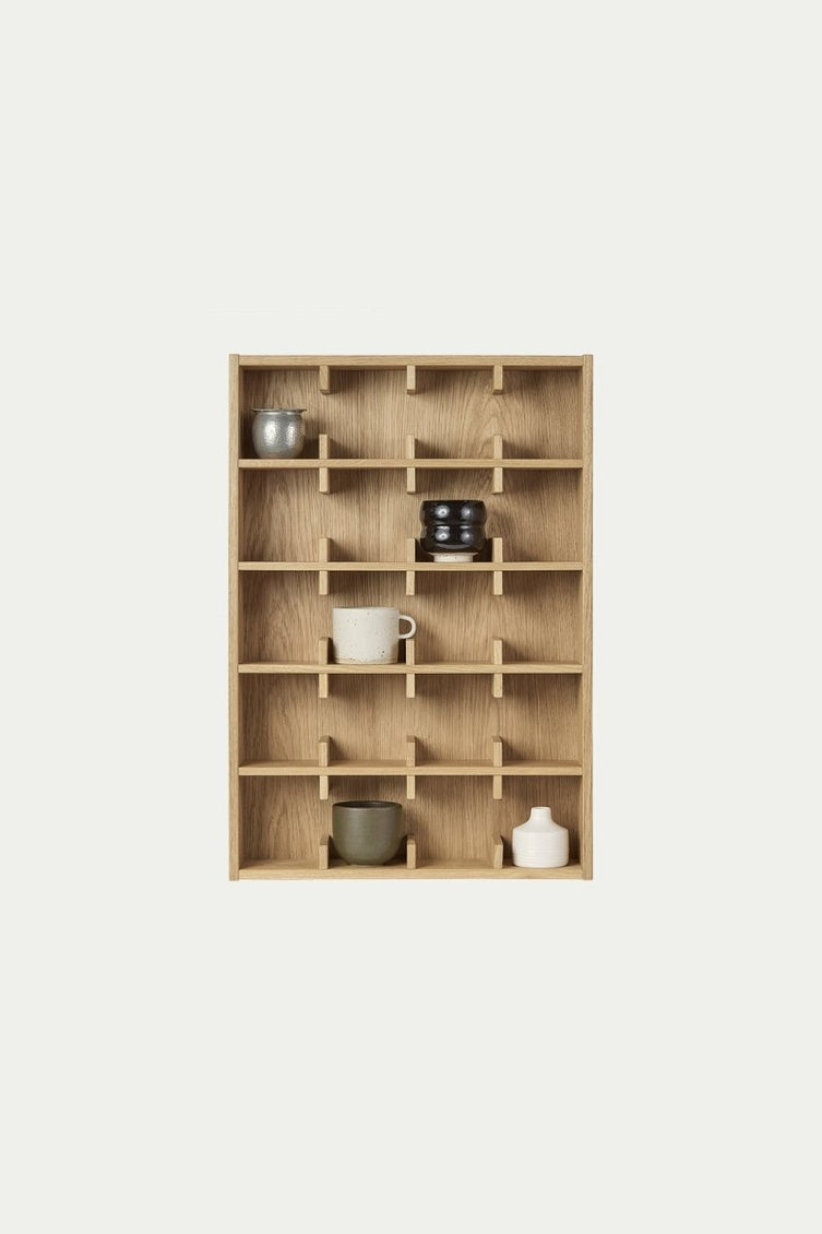 SÆTTER Mug Shelf - Oiled oak