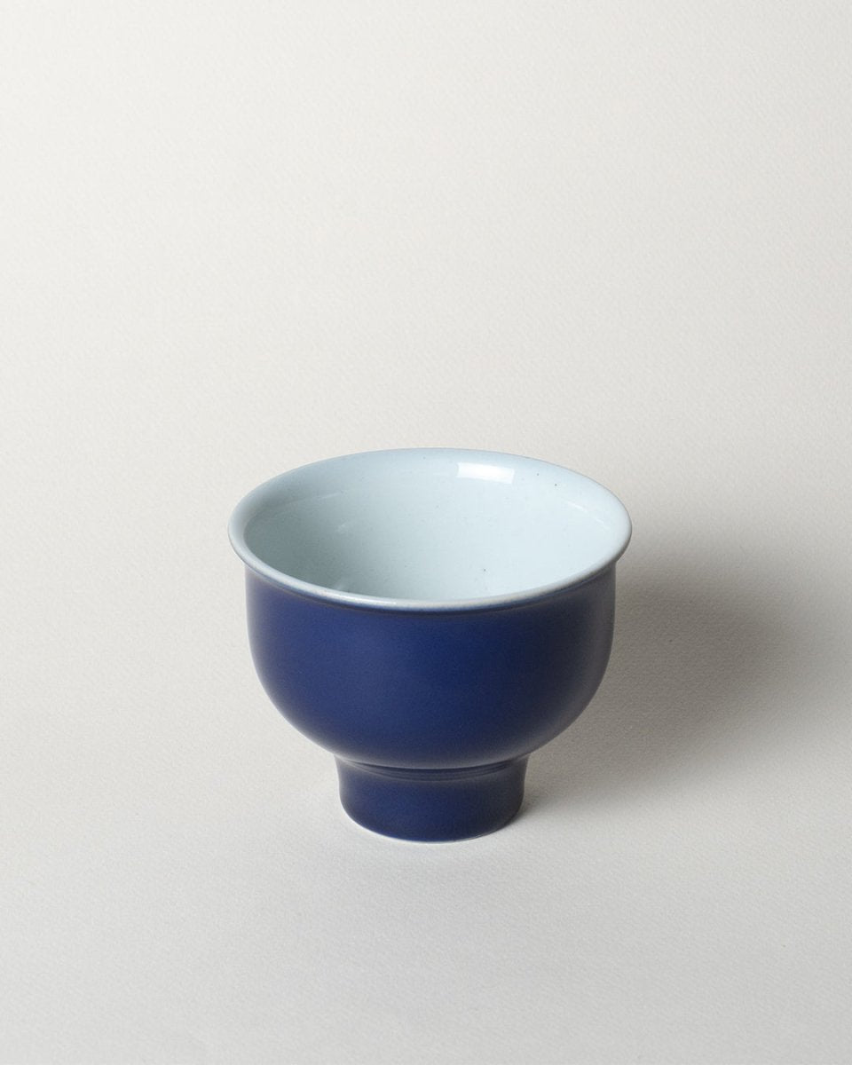 SÆTTER x The Table Project: MANZ Tea Cup, Blue - Sætter Copenhagen - den originale kopreol